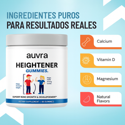 Auvra™ - Gomitas naturales para el crecimiento en altura
