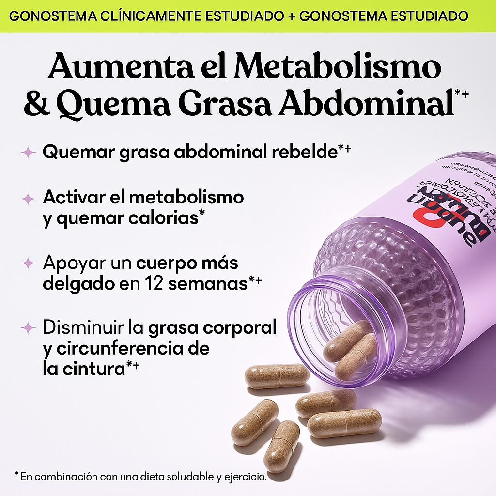 Cápsulas Auvra™ para el metabolismo y la quema de grasa