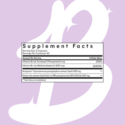 Cápsulas Auvra™ para el metabolismo y la quema de grasa